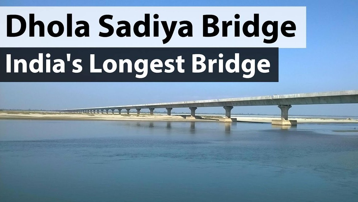 PM Modi inaugurates India's longest bridge 'Dhola Sadiya'.