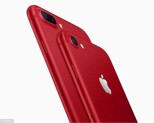 Iphone7 turns sensational in Red to fight AIDS/HIV under Apple's 'Red Initiative'