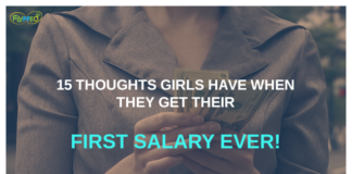 FIRST SALARY EVER