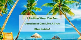 5 Exciting Ways You Can Vacation In Goa Like A True Blue Insider!