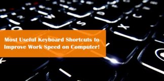 Keyboard Shortcuts to Improve Work Speed on Computer!