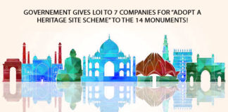 GOVERNEMENT-GIVES-LOI-TO-7-COMPANIES-FOR-“ADOPT-A-HERITAGE-SITE-SCHEME”-TO-THE-14-MONUMENTS!