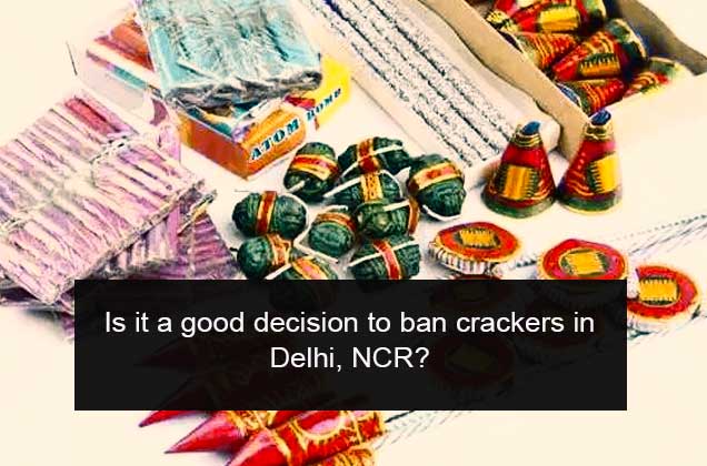 ban crackers in Delhi, NCR