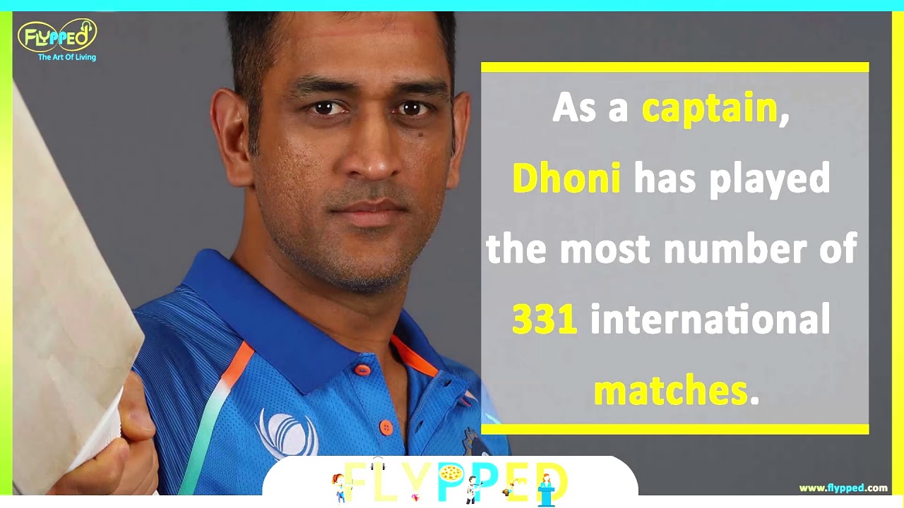 10 Interesting Facts about MS Dhoni