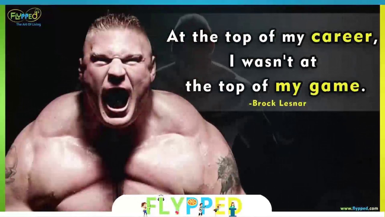 Top 8 Brock Lesnar quotes