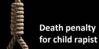 Death-penalty-for-child-rapist