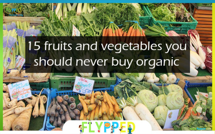 Fruits & vegetables you shoul never buy organic