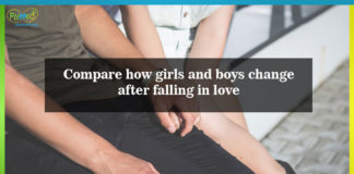 COMPARE HOW GIRLS AND BOYS CHANGE AFTER FALLING IN LOVE