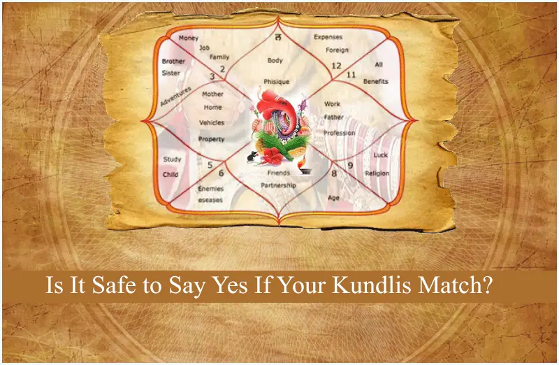 Is It Safe to Say Yes If Your Kundlis Match?
