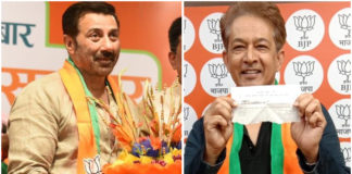 Sunny Deol & Jawed Habib joins BJP