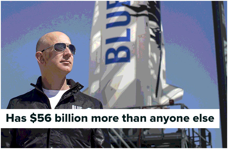 Has $56 billion more than anyone else