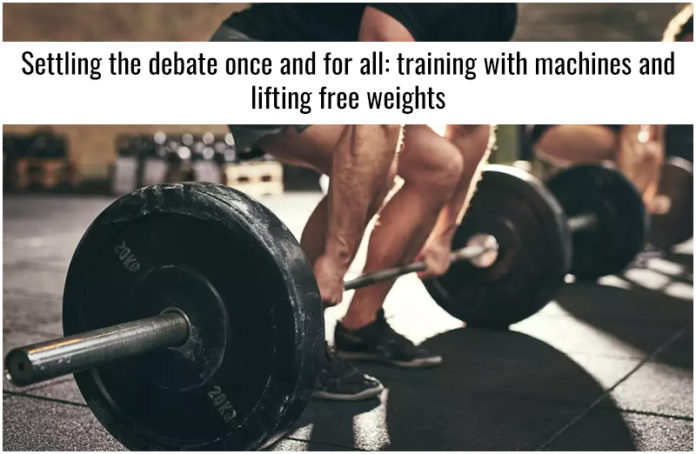 Training With Machines And Lifting Free Weights