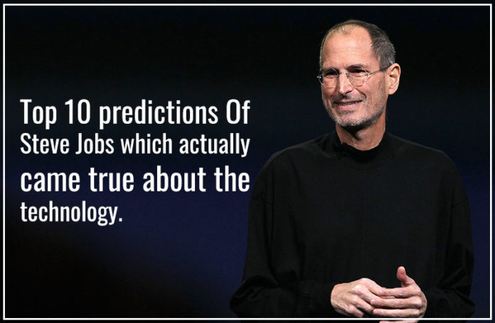 Steve jobs predictions