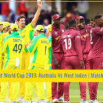 Australia Vs West Indies