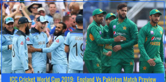 England Vs Pakistan Match Preview