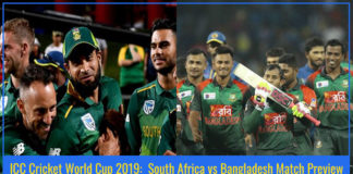 South Africa vs Bangladesh Match Preview
