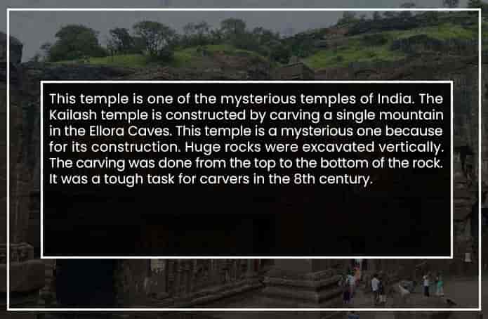 Kailash Temple, India