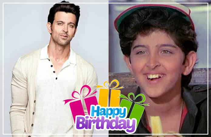 Hrithik Roshan Birthday special- Know His story as a child artist in his first movie.