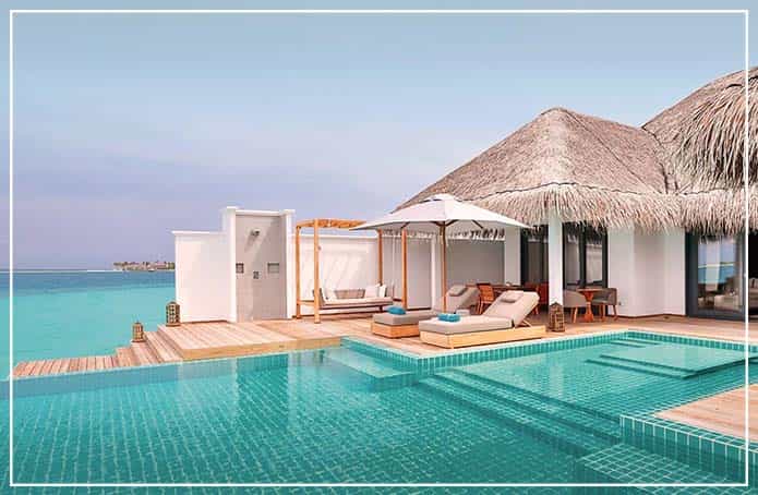 Travel Destination in Maldives the Water Villas