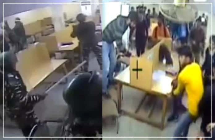 Video War Between Delhi Police and Jamia Students: Truth Behind The Viral Videos