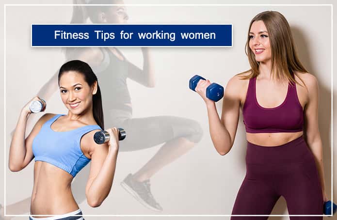 fitness tips for working women