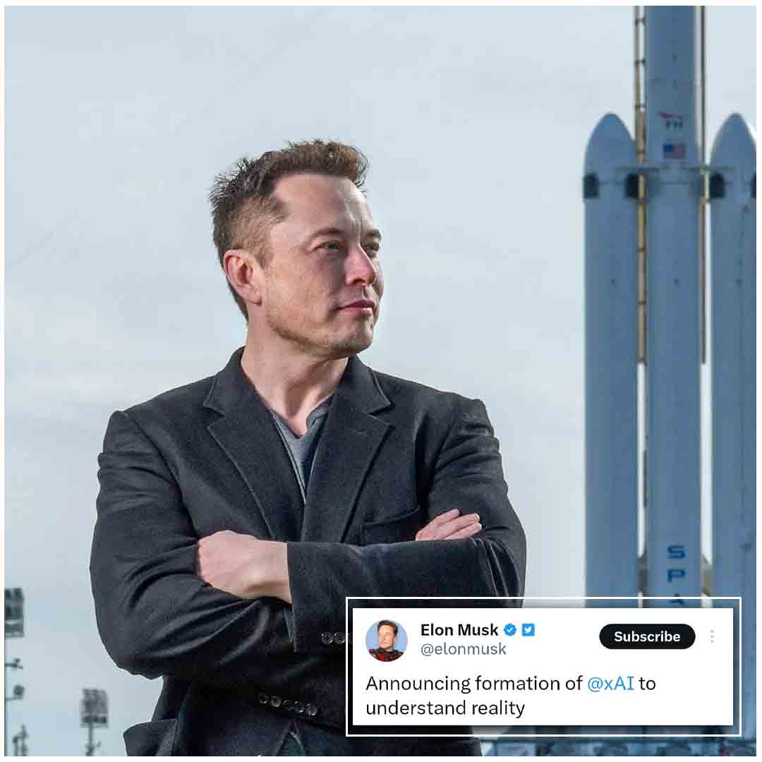 Elon Musk announced xAI 