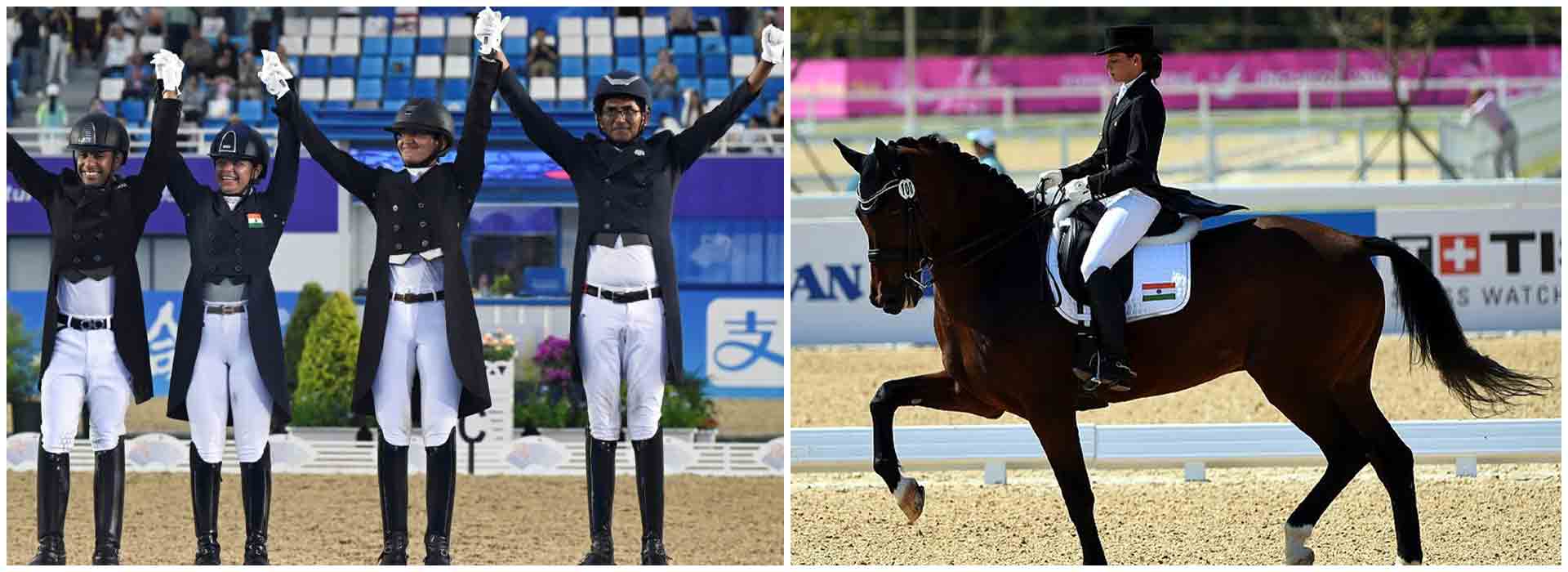 Historic Achievement: Indian Athletes Shine in Equestrian at Asian Games