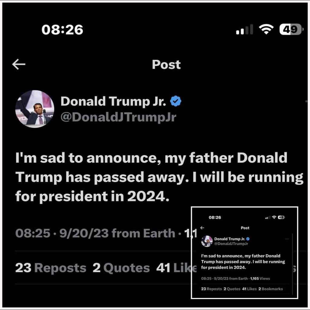 Donald Trump JR