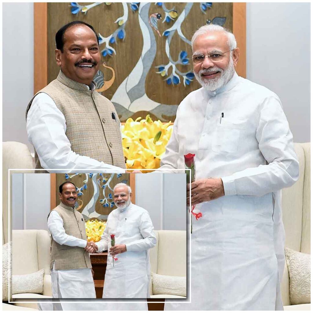 Raghubar Das with Modi