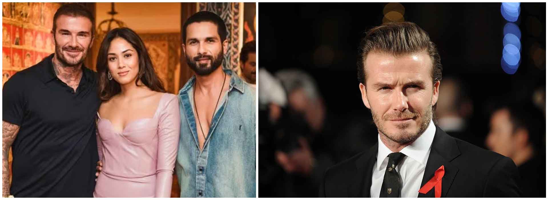 A Glamorous Affair: Unveiling the Moments from David Beckham's Meet and Greet with Bollywood Celebrities