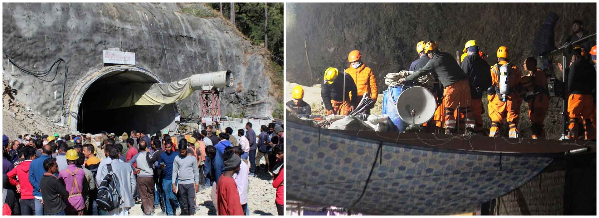 Urgent Rescue Mission: NDRF Mobilizes to Save 41 Trapped Workers in Uttarkashi Tunnel