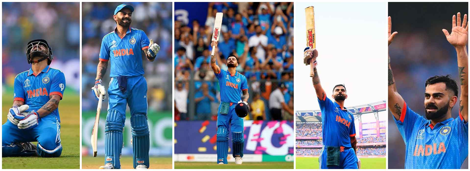 Masterclass in Perfection: Kohli's Joy Captured in a Perfect Picture with 50th ODI Ton