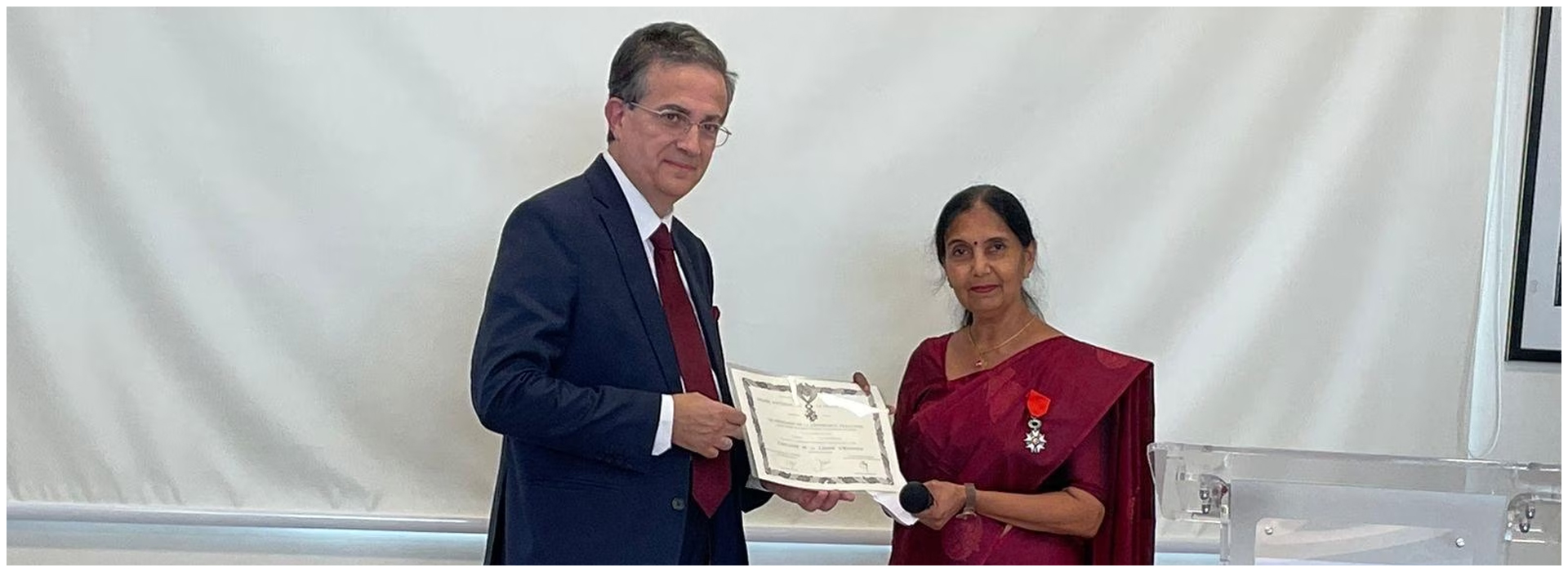 Celebrating Excellence: ISRO Scientist V R Lalithambika Honored with Highest French Civilian Honour for Space Cooperation Initiatives