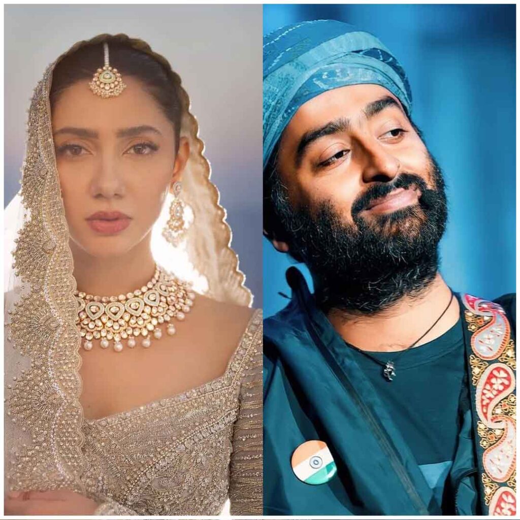 Arijit Singh and Mahira Khan