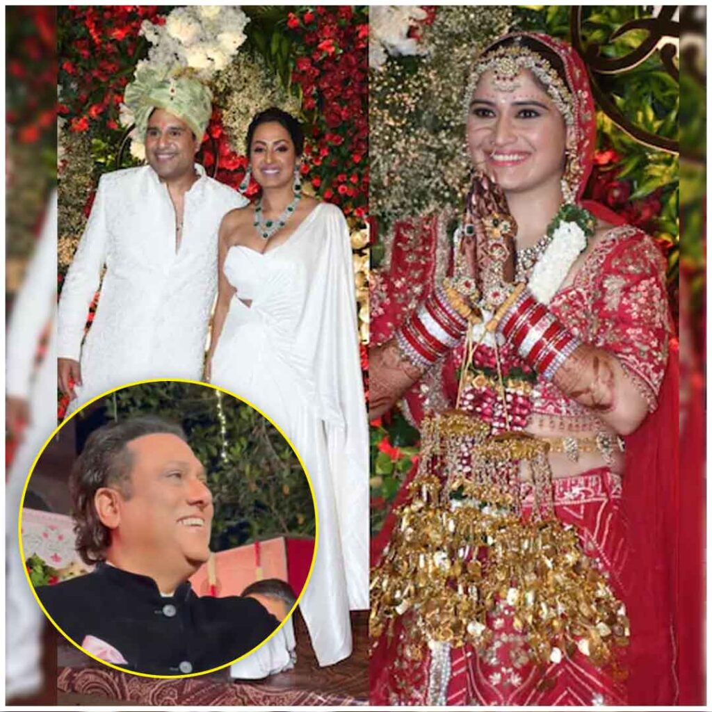 Govinda with Aarti Singh