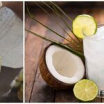 Coconut Water with lemon