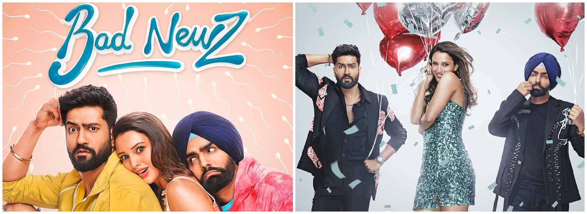 Bad Newz trailer: Triptii Dimri, Vicky Kaushal star in comedy about woman pregnant by two men