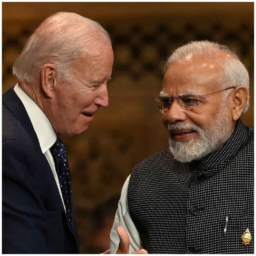 Modi biden