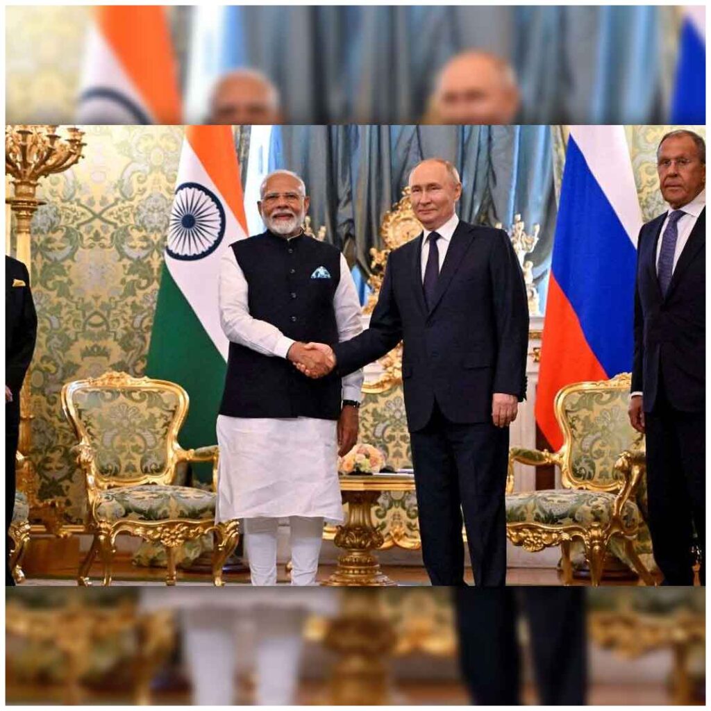 Modi and Putin