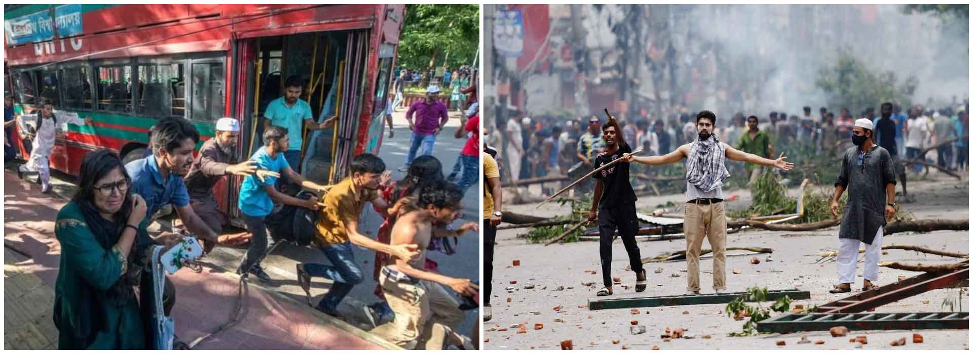 Protests in Bangladesh leave 105 dead, over 400 Indian students evacuated amid curfew