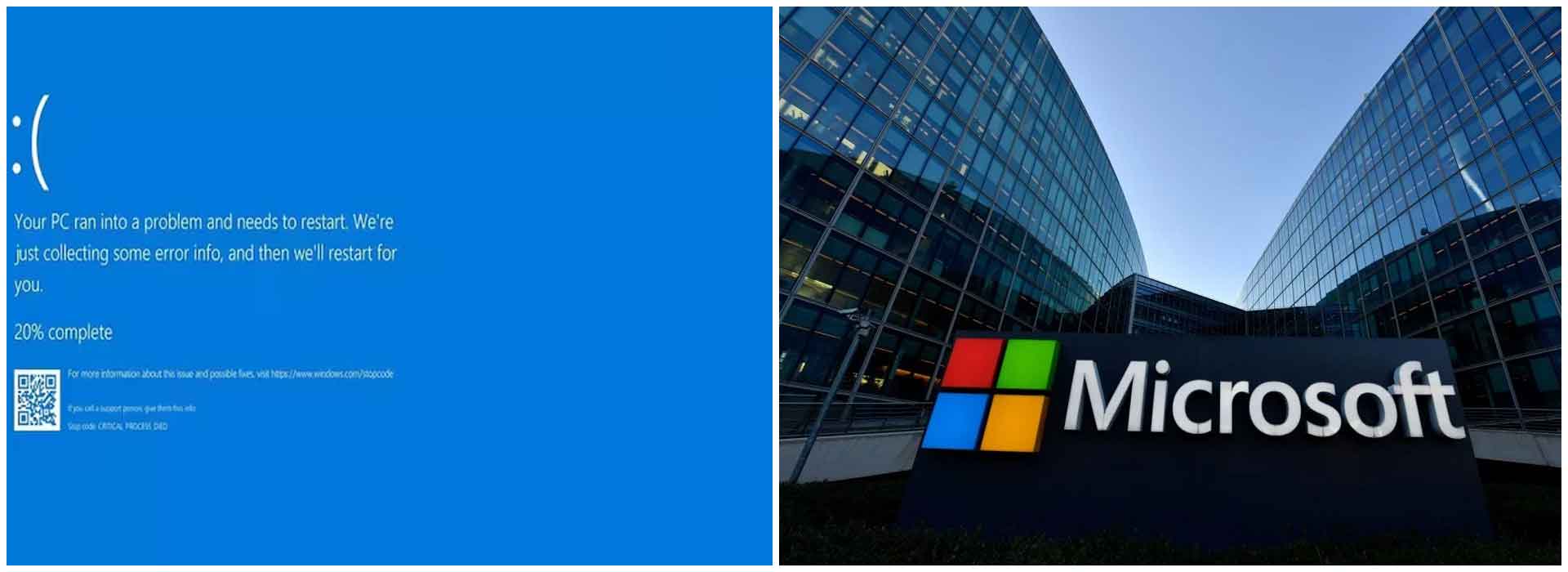 Global Microsoft service outage impacts airlines, banks, TV channels, and millions of Microsoft 365 users