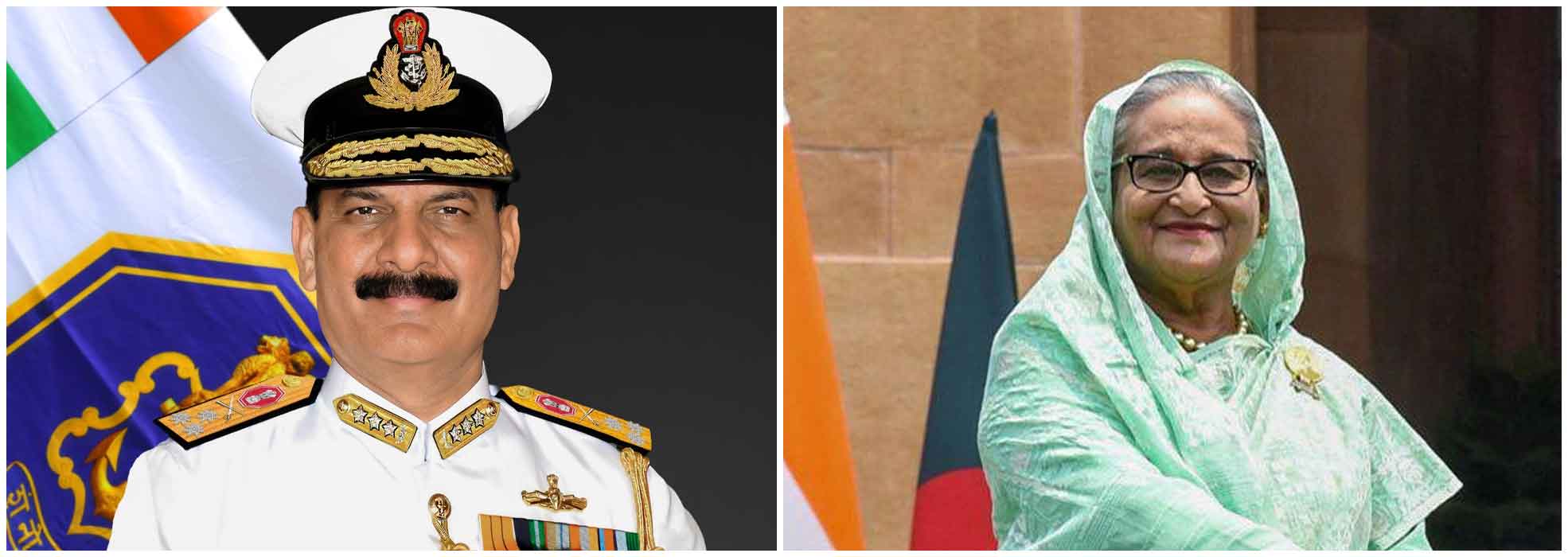 Navy Chief Admiral Dinesh Tripathi embarks on a 5-day visit to Bangladesh