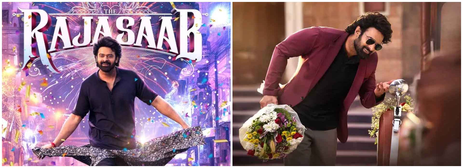 The RajaSaab teaser: Sleek Prabhas marvels at his own charm in the first glimpse video.