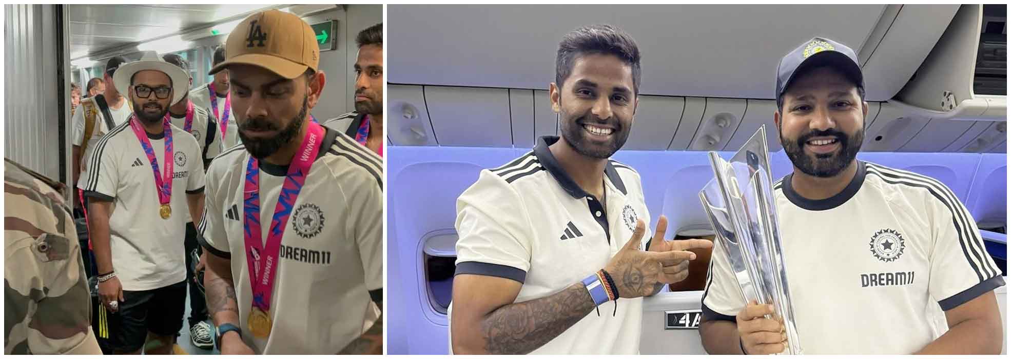 Rousing reception for Team India at Delhi airport after T20 World Cup win