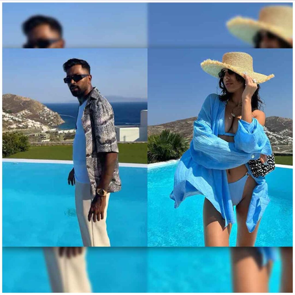 Hardik Pandya and Jasmin Walia