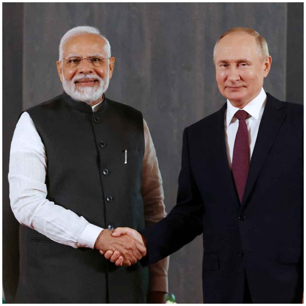 Modi and Putin