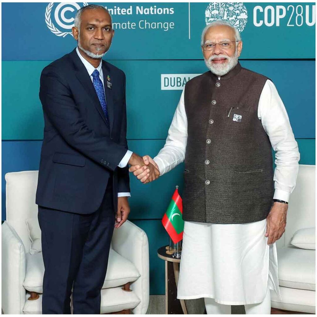 President Muizzu and PM Modi