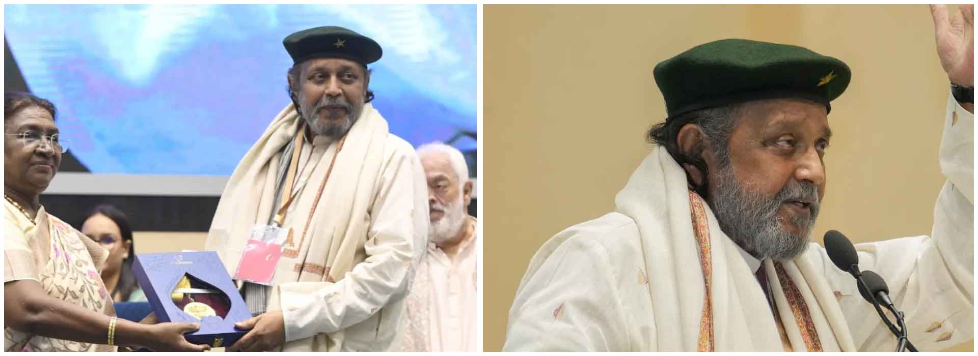 Mithun Chakraborty shares story behind becoming the ‘sexy, dusky Bengali babu’ at the 70th National Film Awards